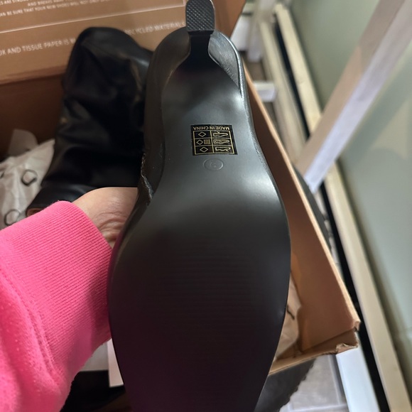 Journee collection wide calf knee high boots - Picture 2 of 6